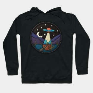 Space Hitch-hiking Midlife Merit Badge Hoodie